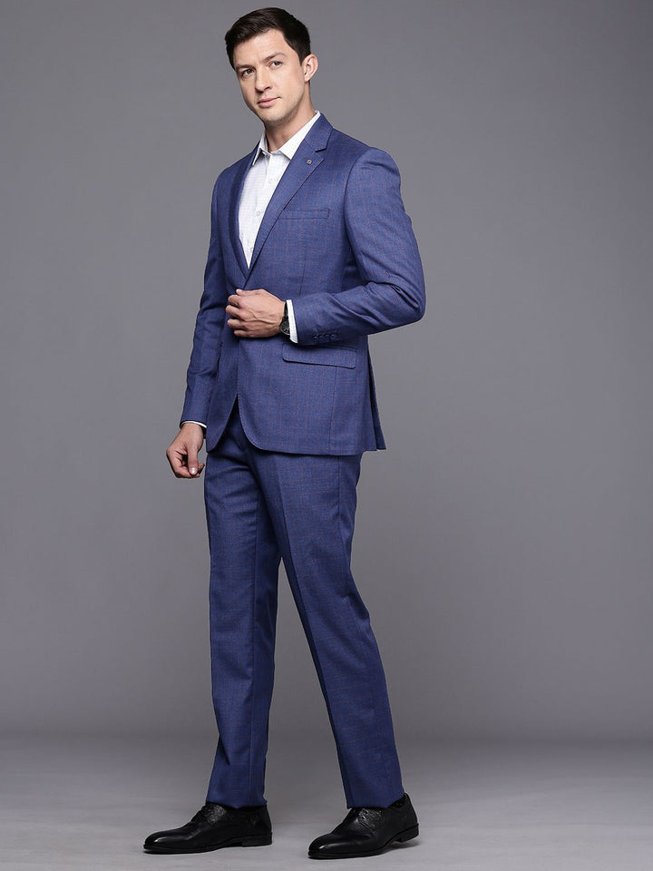 Raymond Self Design Contemporary Fit 2 Piece Formal Suit