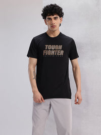 HRX by Hrithik Roshan Men Typography Printed Rapid-Dry Training T-shirt