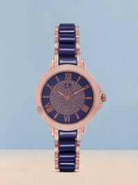 DressBerry Women Navy Blue Analogue Watch MFB-PN-WTH-S5740-2