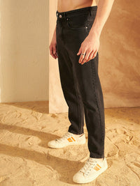 DENNISON Men Comfort Mom Fit Clean Look Cotton Jeans