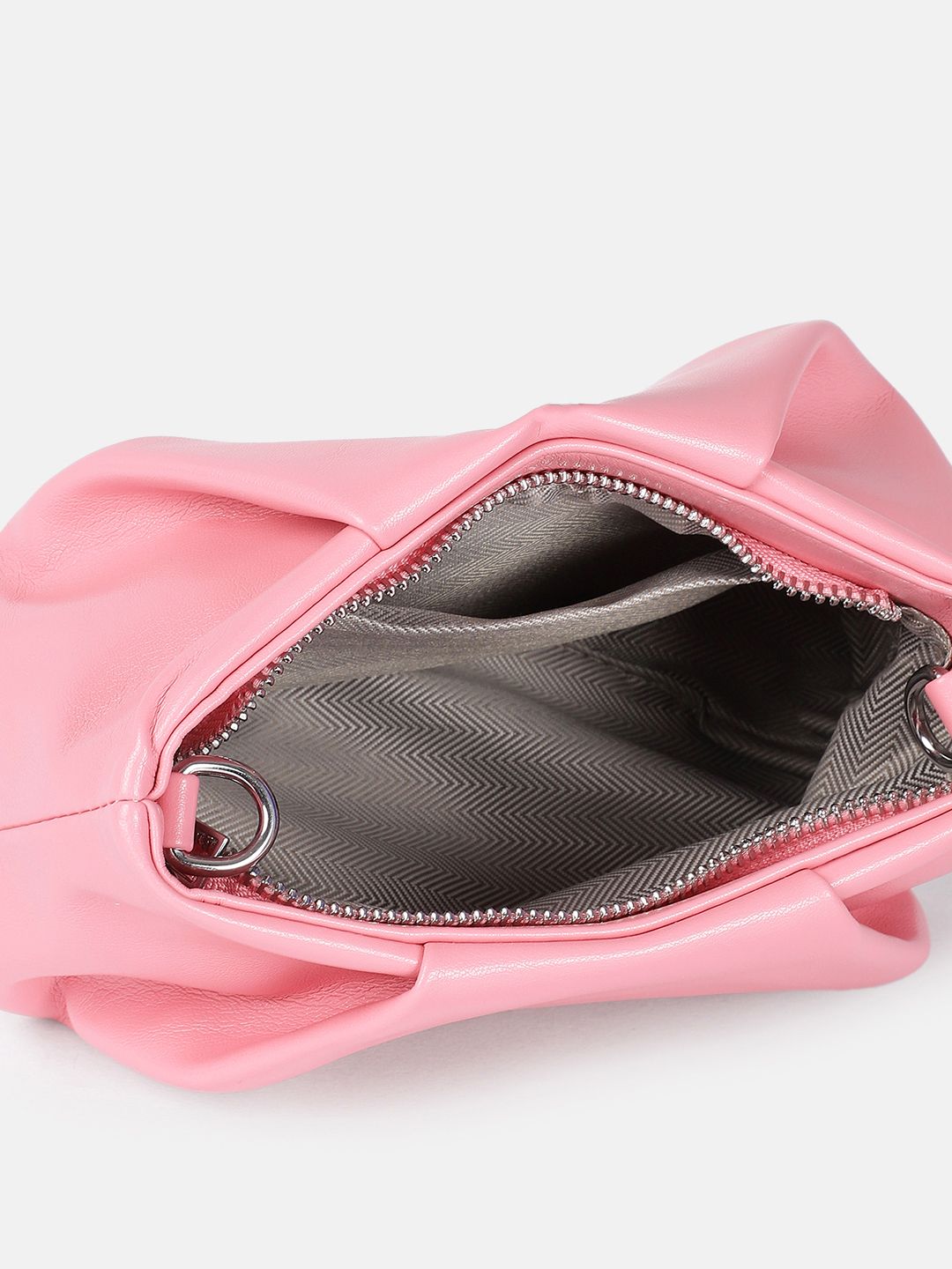 DressBerry Structured Sling Bag With Scarf