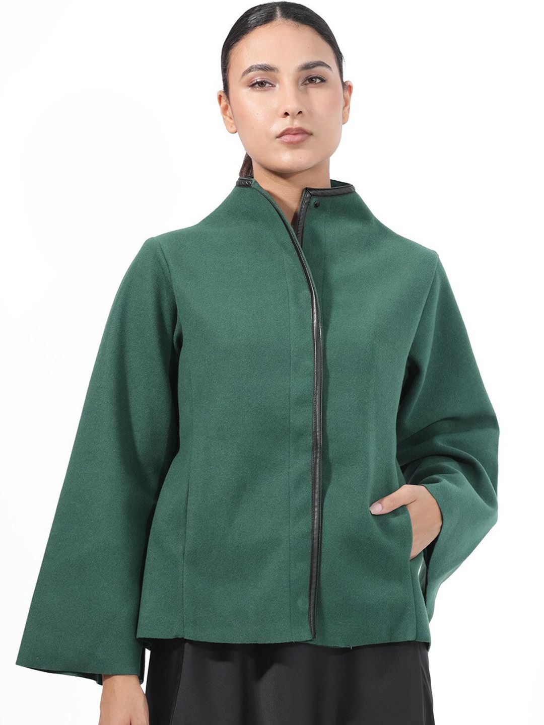 RAREISM Stand Collar Tailored Jacket