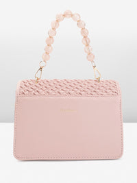 DressBerry Textured Structured Satchel