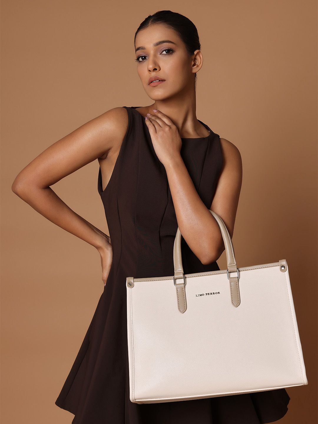 Lino Perros Oversized Structured Tote Bag