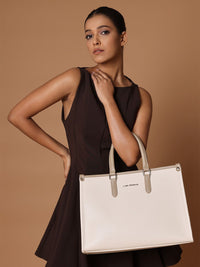 Lino Perros Oversized Structured Tote Bag