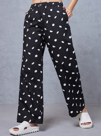 Bewakoof Women All Over Printed Wide Leg Pyjamas