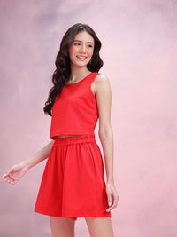 DressBerry V-Neck Back Top & Shorts Co-Ords