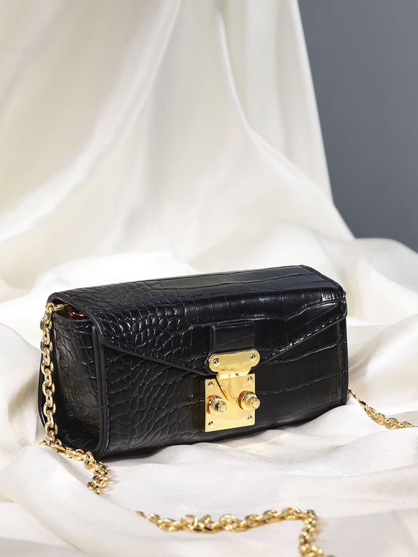 DressBerry Animal Textured Miniature Sling Bag