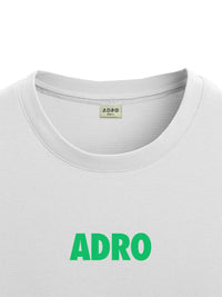 ADRO Lelaki Grafik Bercetak T-Shirt Bersaiz Besar Kapas Leher Bulat