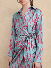 Rareism Women Abstract Dress Printed