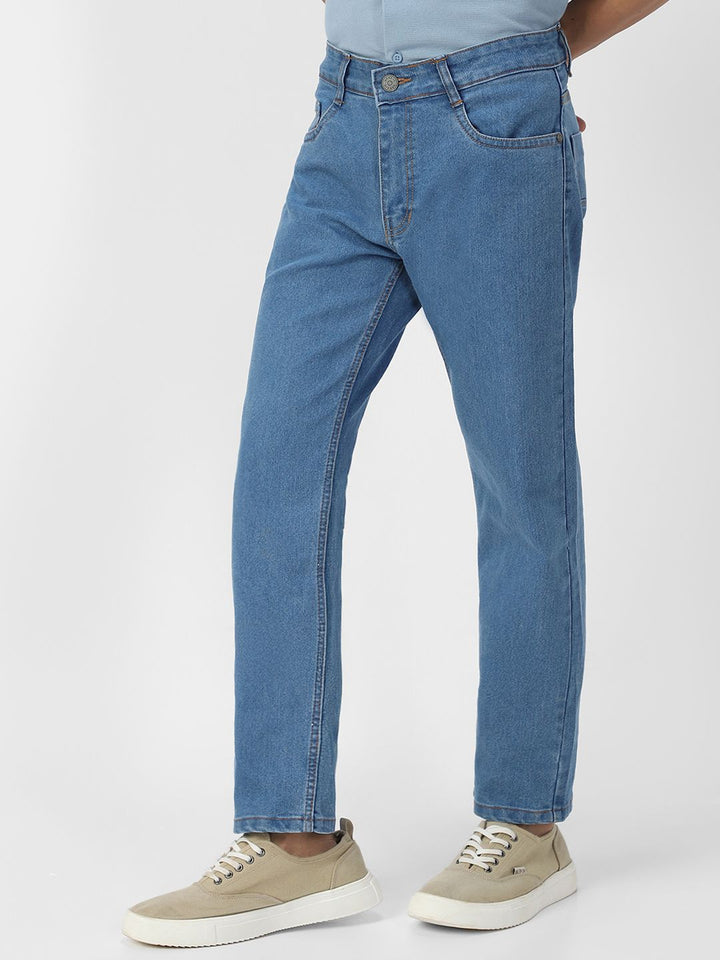 Urbano Fashion Regular Fit Clean Look Stretchable Jeans