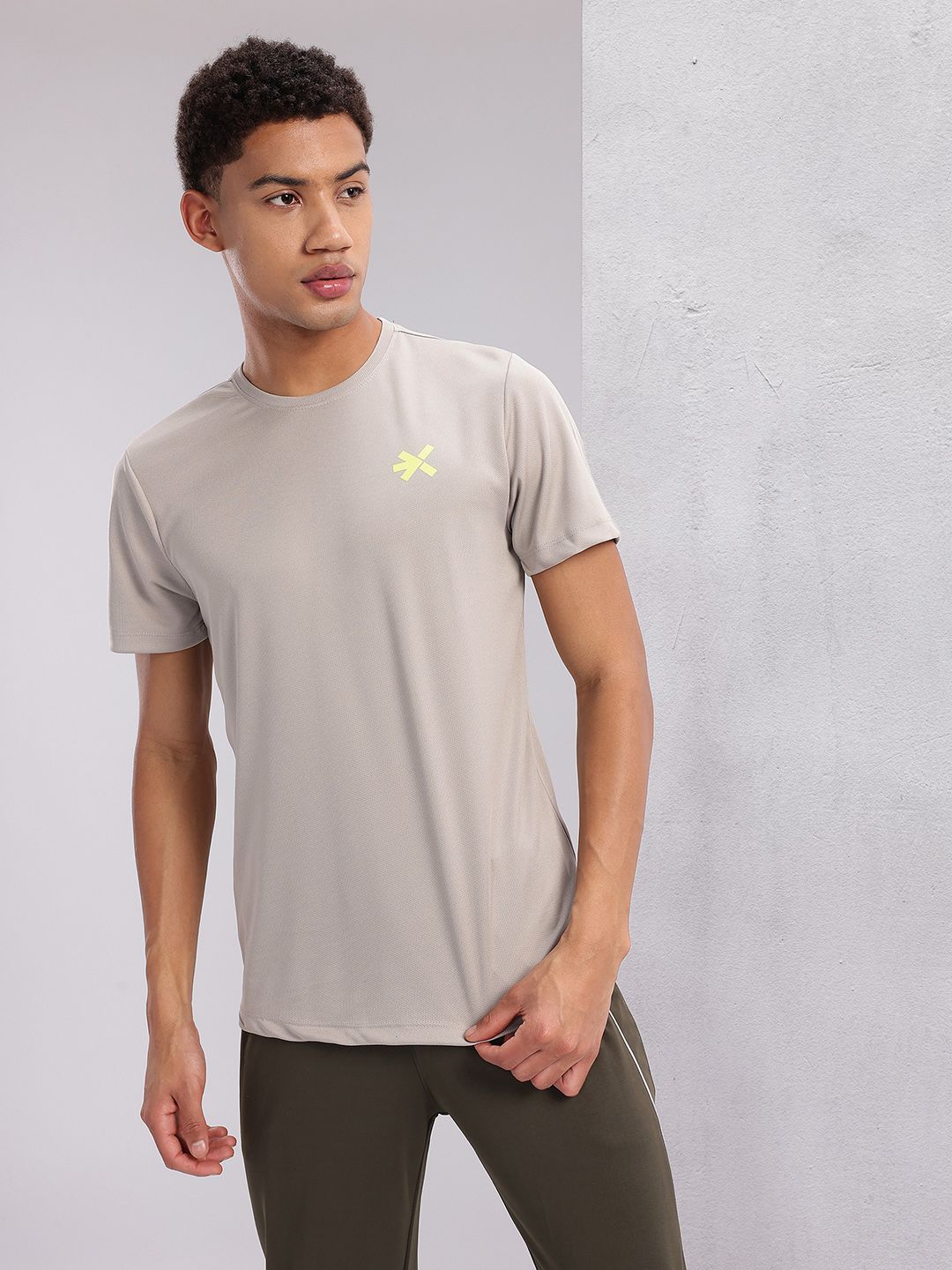 HRX by Hrithik Roshan Typography Print Rapid-Dry Running T-shirt