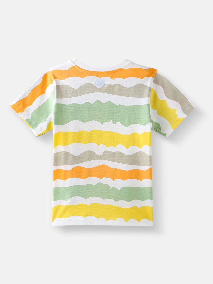 Nauti Nati Boys 2 Printed Bio Finish T-shirt