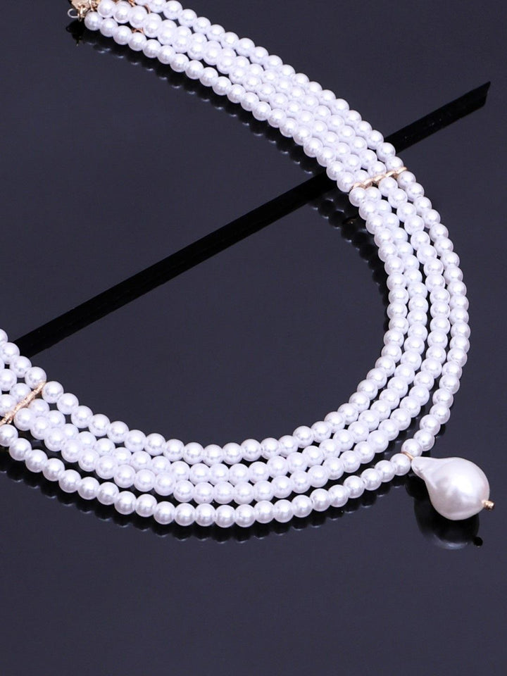 VOGUE PANASH Brass Gold-Plated Necklace