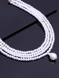 VOGUE PANASH Brass Gold-Plated Necklace