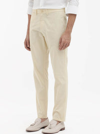 RARE RABBIT Harlow Mid-Rise Pure Cotton Regular Fit Trouser