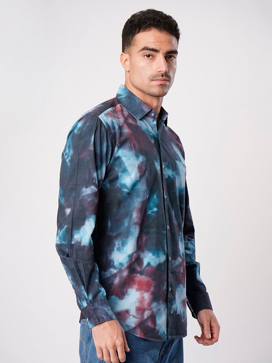Bene Kleed Men Abstract Printed Casual Shirt