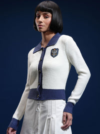 Tokyo Talkies Women Full Sleeve Cardigan Sweater