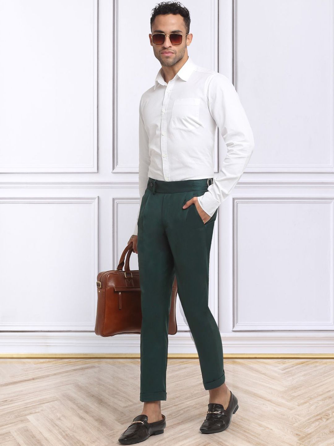KLOTTHE Men Italian Gurkha Pants