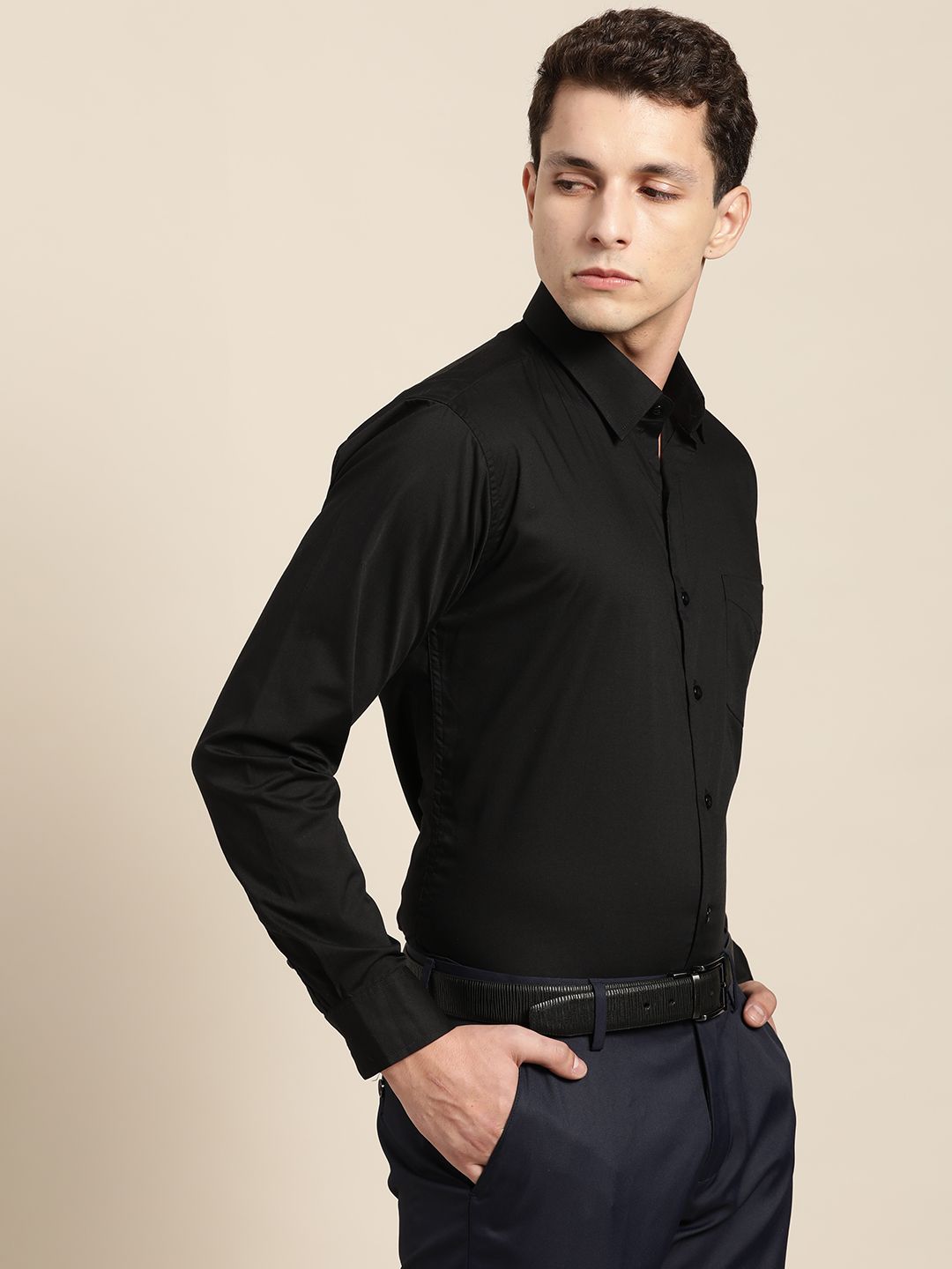 Hancock Men Pepejal Slim Formal Shirt