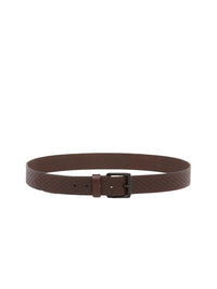 SPYKAR Men Brown Textured Leather Belt