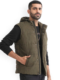 RARE RABBIT Men Rald Puffer Hooded Jacket