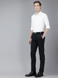 Park Avenue Slim Fit Textured Formal Shirt