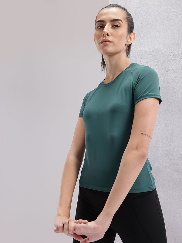 HRX by Hrithik Roshan Women Slim Fit Training T-shirt