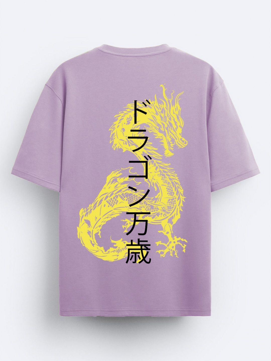 ADRO Men Typography Printed V-Neck Extended Sleeves Raw Edge T-shirt
