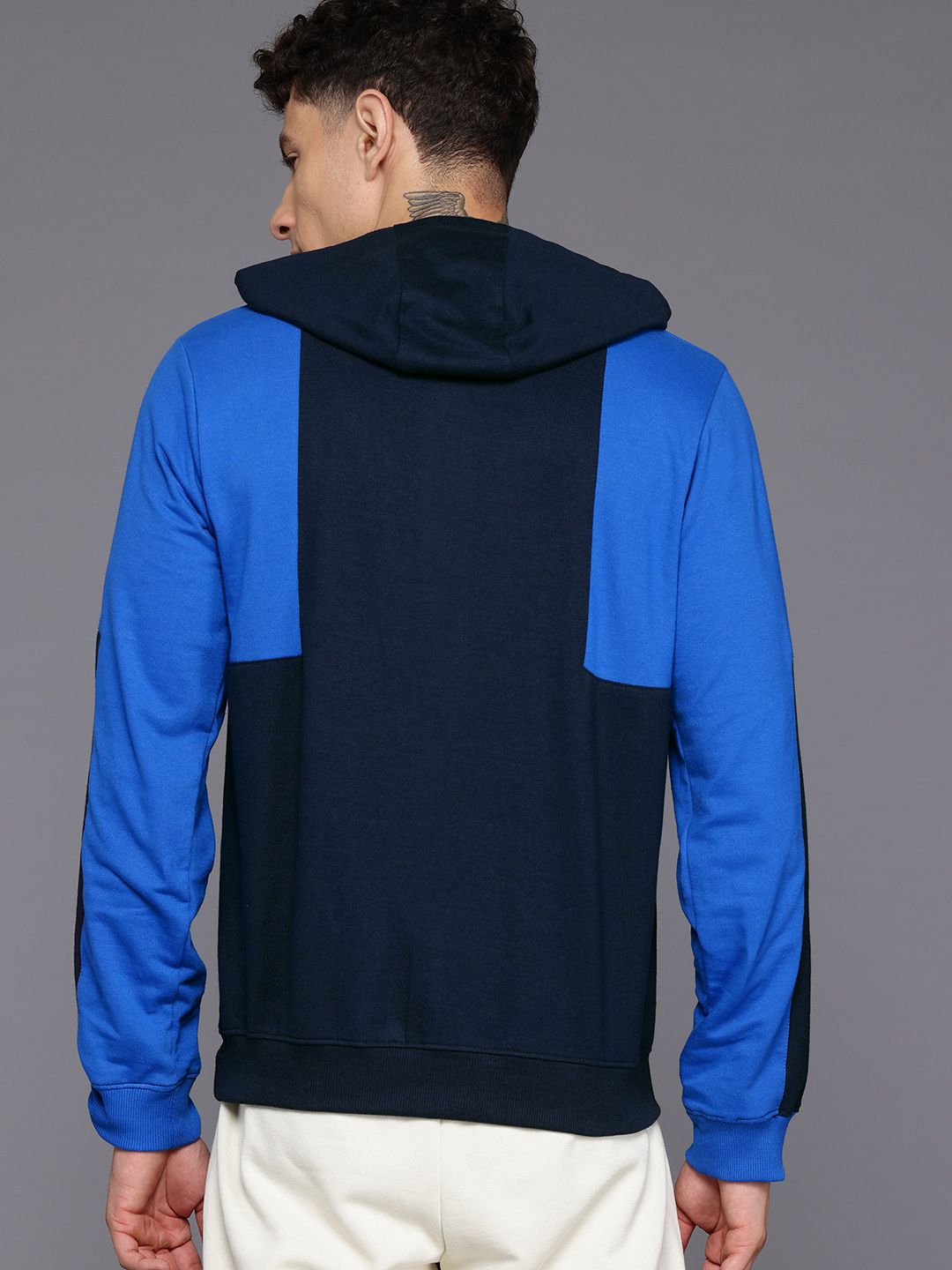 HRX by Hrithik Roshan Typography Print Hooded Sweatshirt