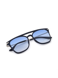 Idee Men Lens Blue & Blue Square Sunglasses dengan lensa lensa UV IDS2686C3SG