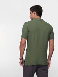 French Connection Polo Collar Pure Cotton T-shirt