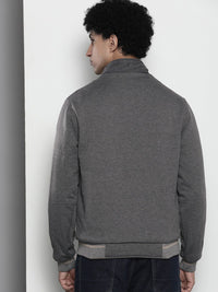 The Indian Garage Co Men Zip-Front Reversible Bomber Jacket