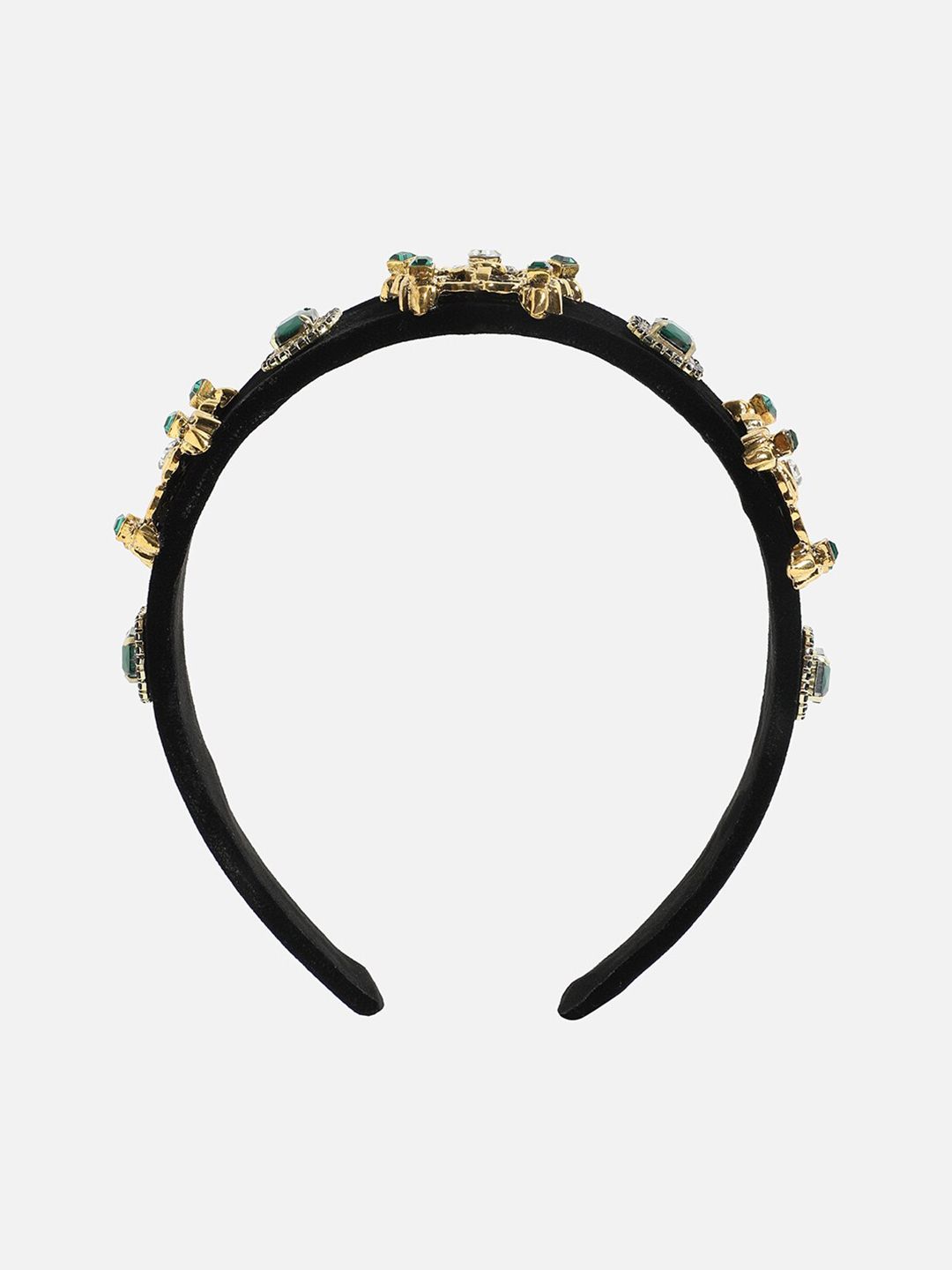 SOHI Embellished Fabric Hairband