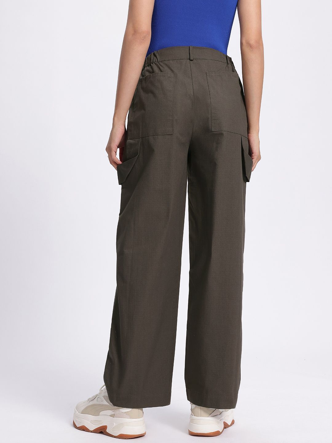 DressBerry Women Sleek Perfection Regular Fit Trouser