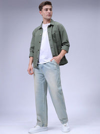 The Indian Garage Co Men Relaxed Fit Mid-Rise Pure Cotton