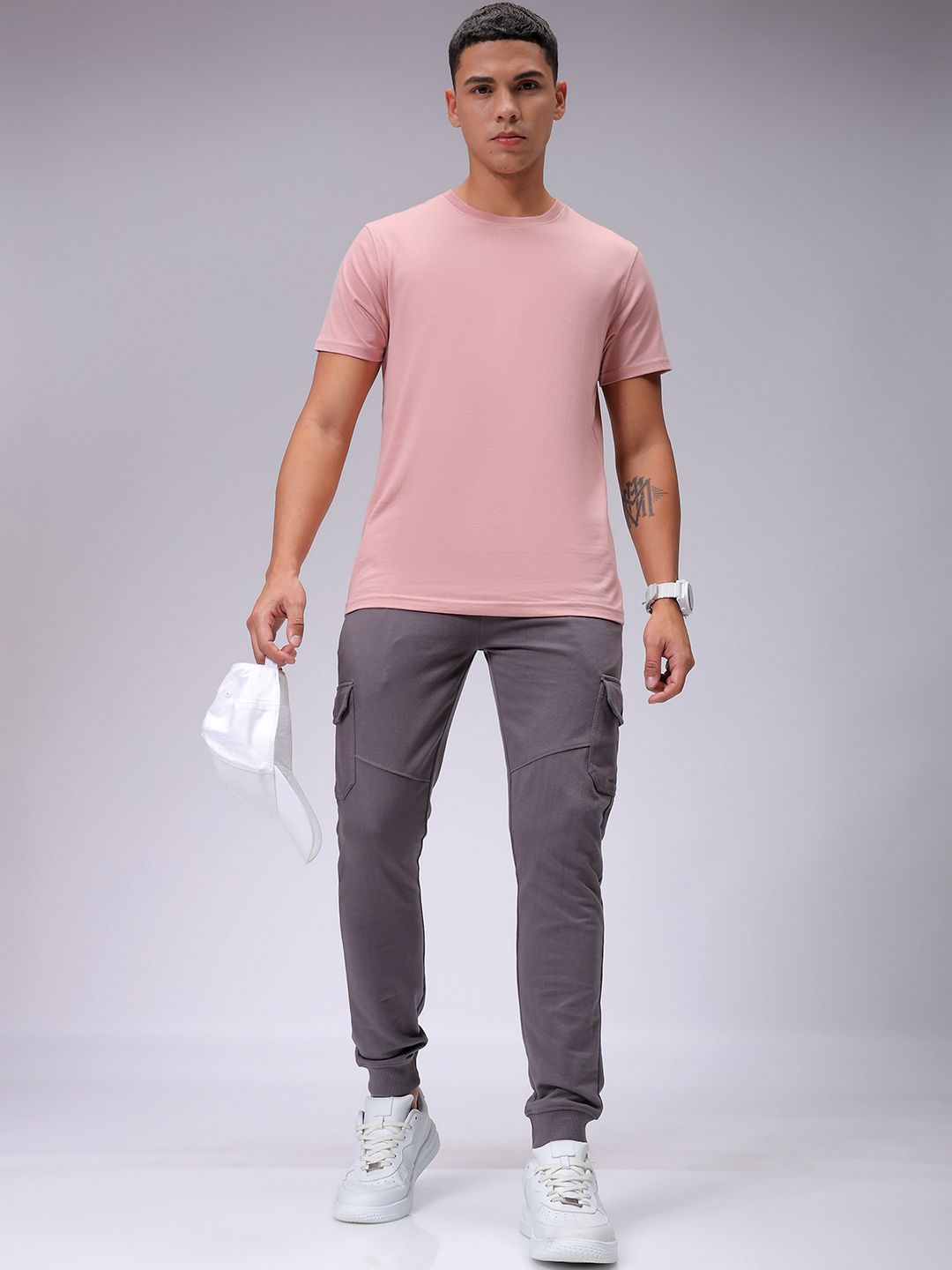 The Indian Garage Co Men Slim Fit Joggers