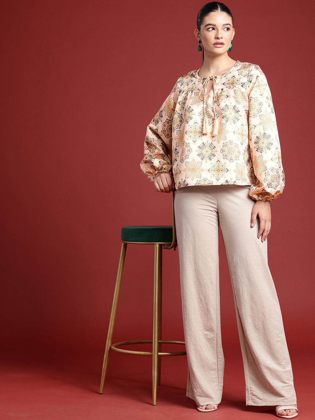 all about you Floral Printed Regular Top