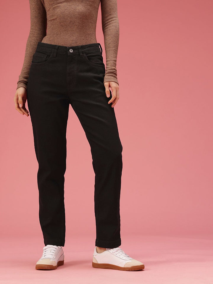 DressBerry Women Boyfriend Fit High-Rise Stretchable Jeans