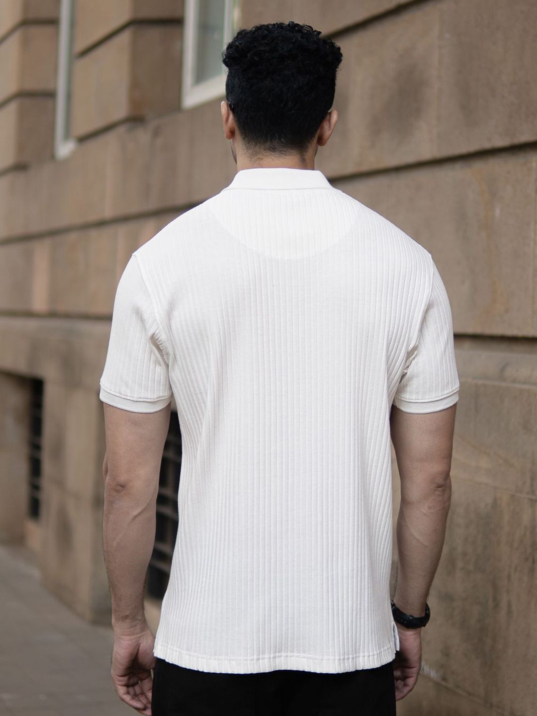 Powerlook Men Polo Collar T-shirt