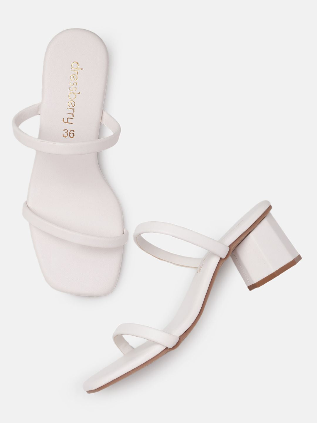 DressBerry Block Heel Sandals