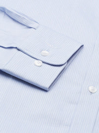 Park Avenue Slim Fit Opaque Striped Pure Cotton Formal Shirt
