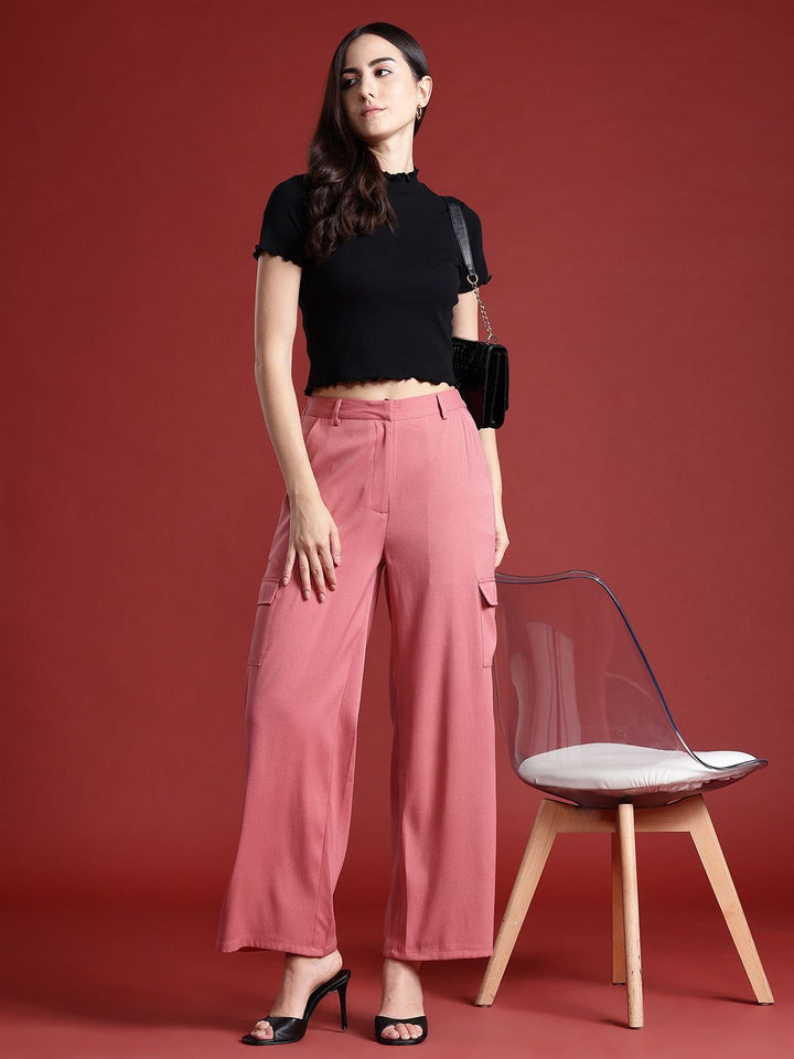 all about you Women Cargo Pockets Trousers