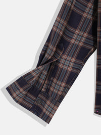 Monte Carlo Boys Tartan Opaque Checked Casual Smart Fit Shirt