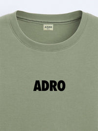 ADRO Men Typography Printed T-shirt