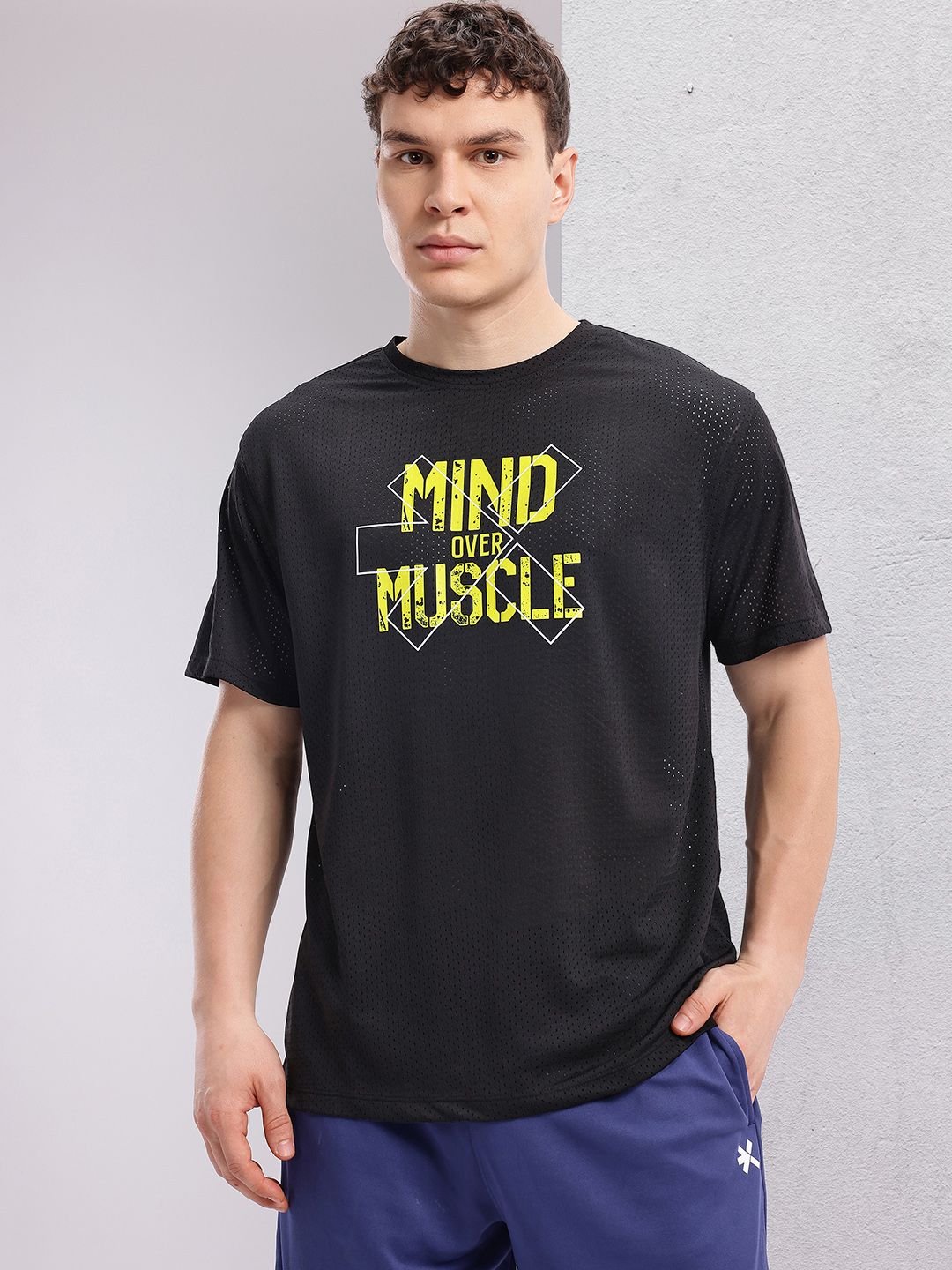 HRX by Hrithik Roshan Rapid-Dry Printed Training T-shirt