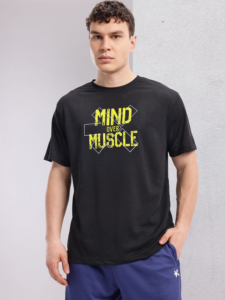 HRX by Hrithik Roshan Rapid-Dry Printed Training T-shirt