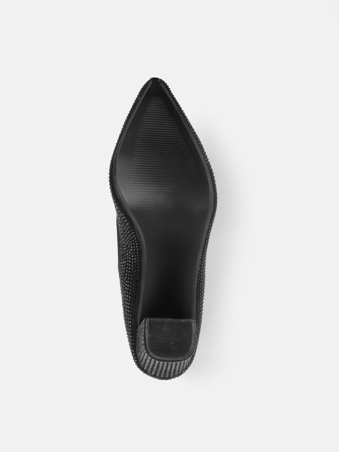 Lino Perros Embellished Party Block Heeled Pumps