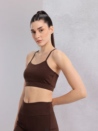 HRX by Hrithik Roshan Styled Back Full Coverage Lightly Padded Yoga Bra KY103_03_A