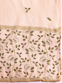 Anouk Floral Printed Regular Pure Cotton Kurta with Trousers & With Dupatta